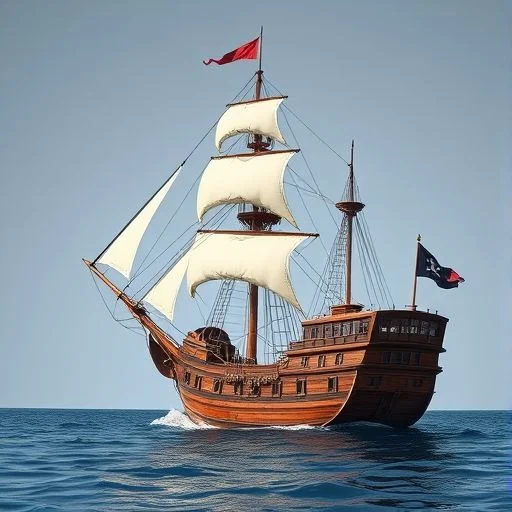 Glimmering treasure chest partially open on a tropical beach